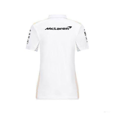 Dámské polo McLaren, tým, bílá, 2021 - FansBRANDS®