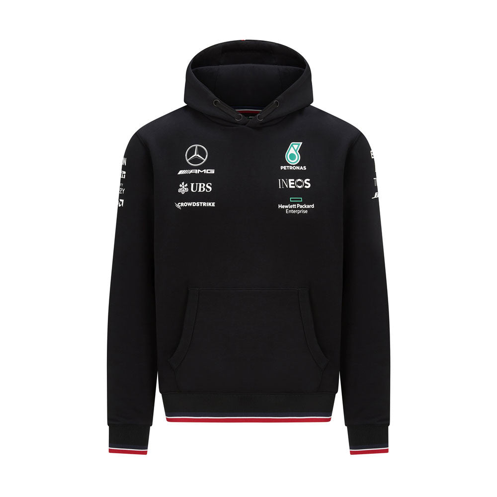 Mercedes Sweatshirt, Team, Black, 2021