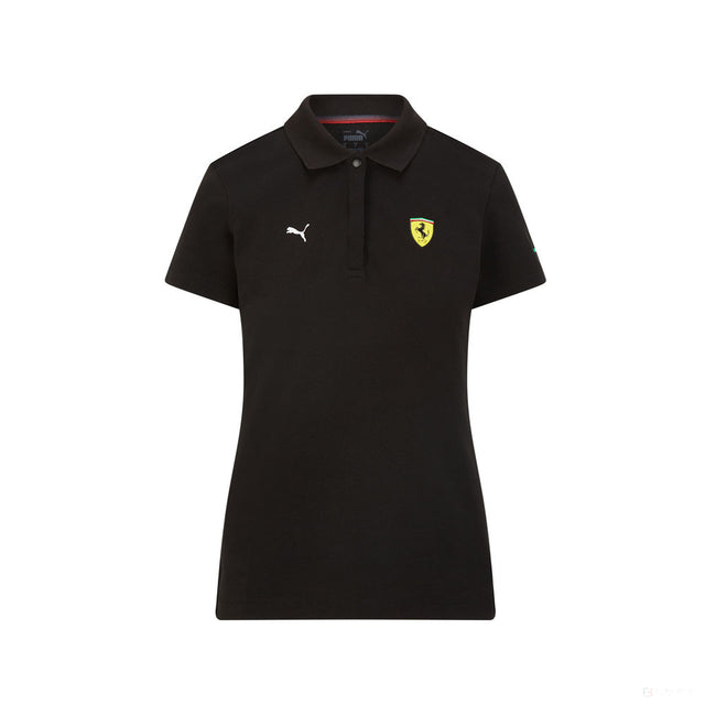 Ferrari Dámské Polo, Classic, Černá, 2021 - FansBRANDS®