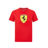 Ferrari dětské tričko, velký štít, červené, 2021 - FansBRANDS®