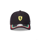 Baseballová čepice Ferrari, italská, dospělá, černá, 2021 - FansBRANDS®