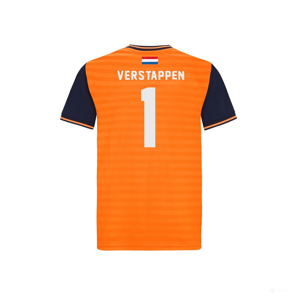 Dětské tričko Red Bull, sportovní oblečení Max Verstappen, oranžové, 2022