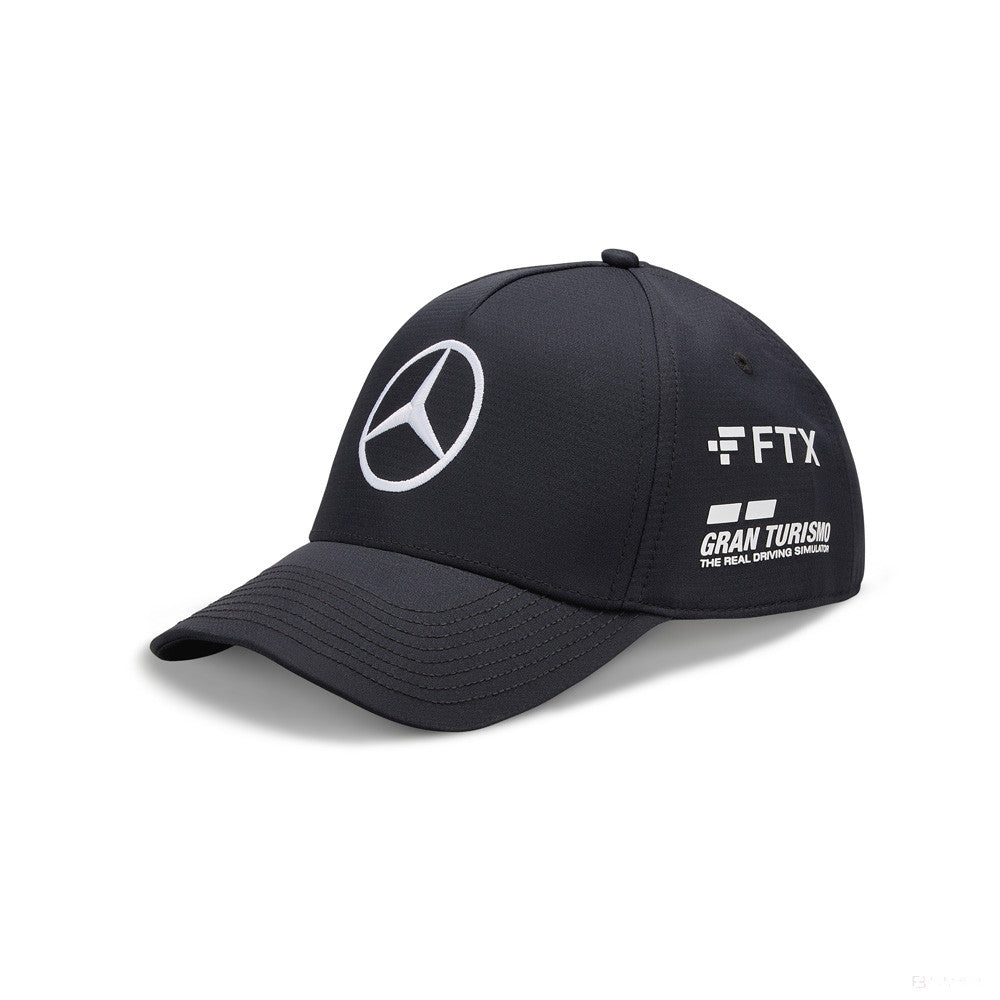 Baseballová čepice Mercedes, Lewis Hamilton, dospělá, černá, 2022 - FansBRANDS®