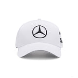 Baseballová čepice Mercedes, Lewis Hamilton, dospělý, bílá, 2022 - FansBRANDS®
