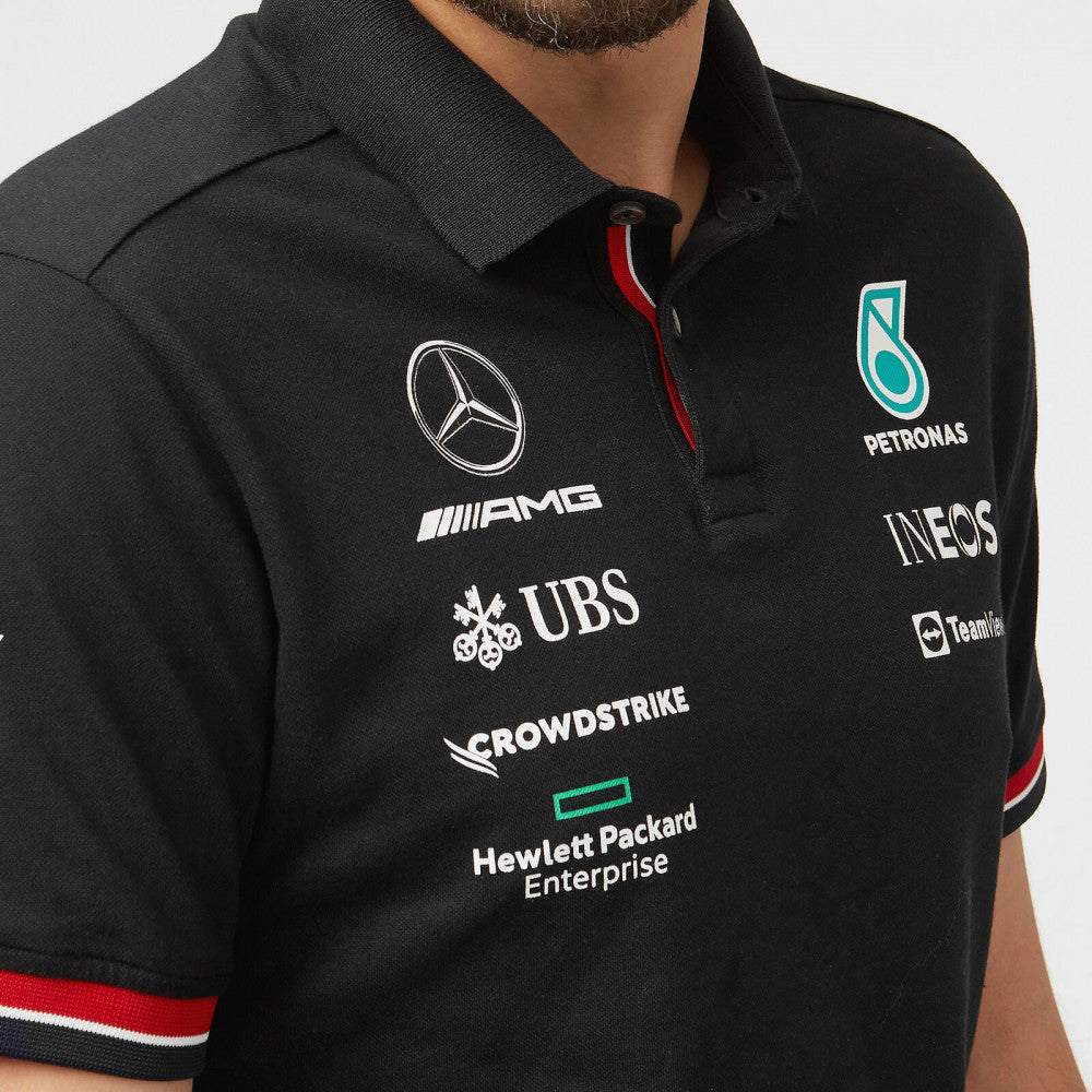 Mercedes Polo, Team, Černá, 2022 - FansBRANDS®