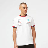 Tričko Mercedes, Team, bílé, 2022