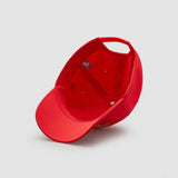 Baseballová čepice Ferrari, logo Fanwear, pro dospělé, červená, 2022
