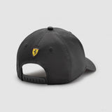 Baseballová čepice Ferrari, logo Fanwear, pro dospělé, černá, 2022 - FansBRANDS®