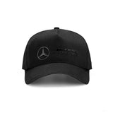 Baseballová čepice Mercedes, Stealth Racer, pro dospělé, černá, 2022