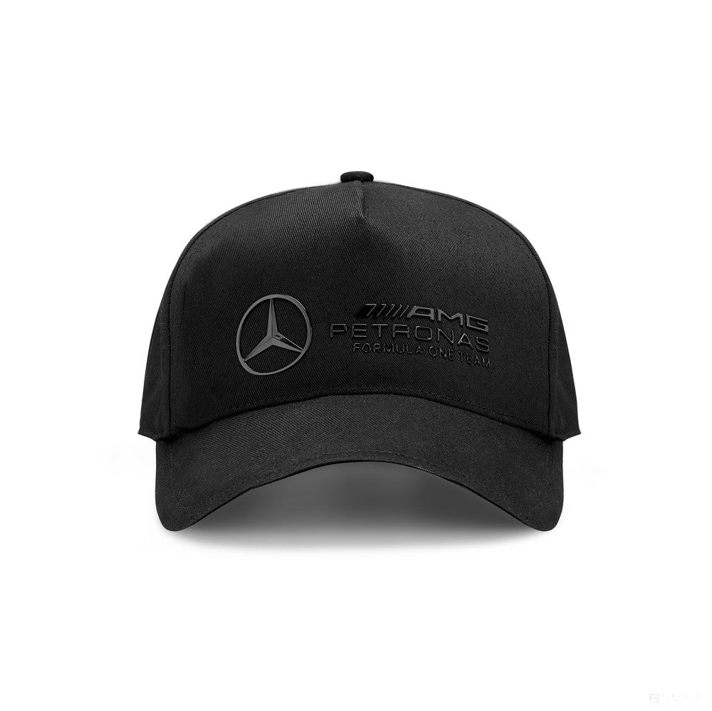 Baseballová čepice Mercedes, Stealth Racer, pro dospělé, černá, 2022 - FansBRANDS®