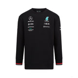 Svetr Mercedes, posádka, černý, 2022 - FansBRANDS®