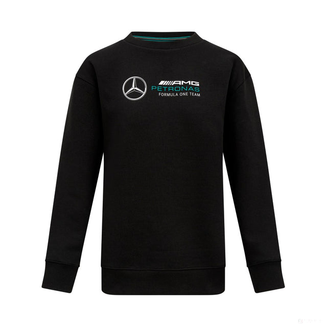 Dámské tričko Mercedes s dlouhými rukávy, černé - FansBRANDS®