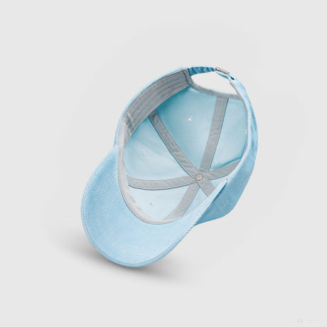 Klobouk Mercedes Retro Cord, modrý - FansBRANDS®