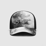 Kšiltovka Mercedes Tie Dye Trucker šedá - FansBRANDS®