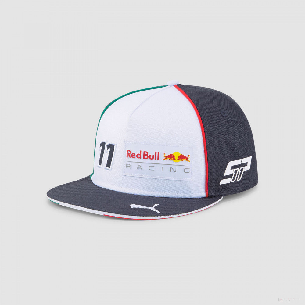 Red Bull Racing Sergio Perez Logo Flatbrim Cap, 2022