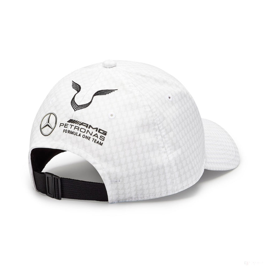 Mercedes Team Lewis Hamilton Col Driver baseballová čepice bílá, 2023 - FansBRANDS®
