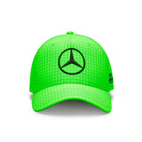 Mercedes Team Lewis Hamilton Col Driver baseballová čepice Neon green, 2023