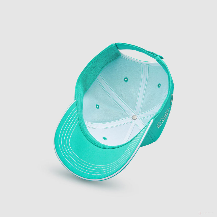 Mercedes Team Team baseballová čepice zelená, 2023 - FansBRANDS®