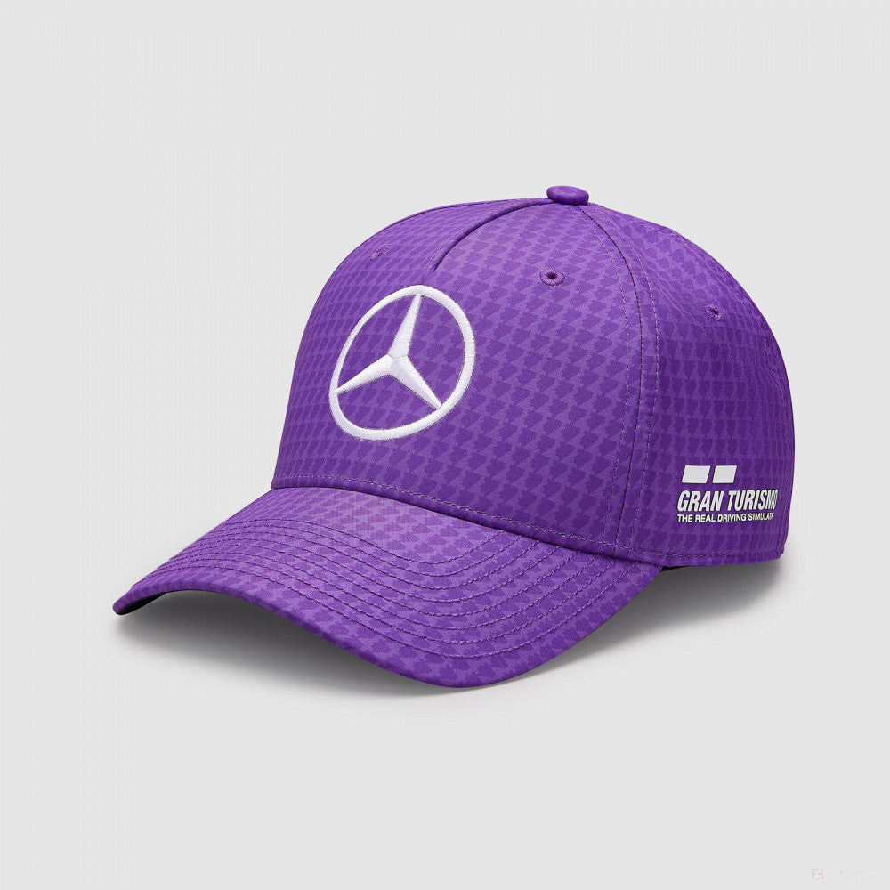 Mercedes Team Kids Lewis Hamilton Col Driver baseballová čepice fialová, 2023