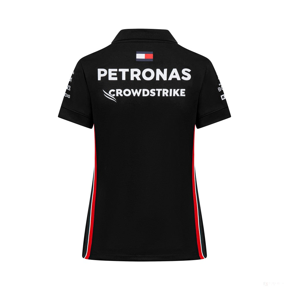 Mercedes Team, dámské tričko, černé, 2023