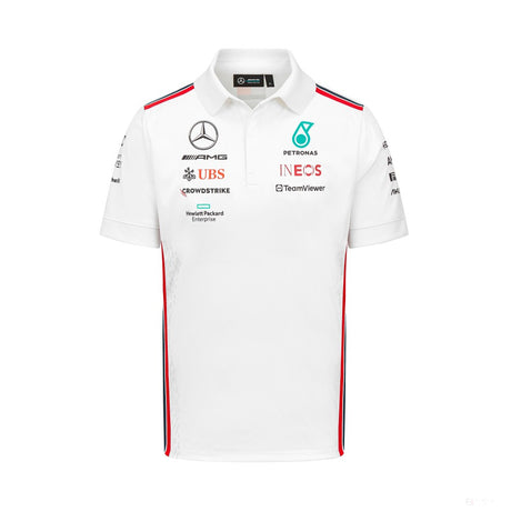 Mercedes Team, pánské tričko, bílé, 2023 - FansBRANDS®