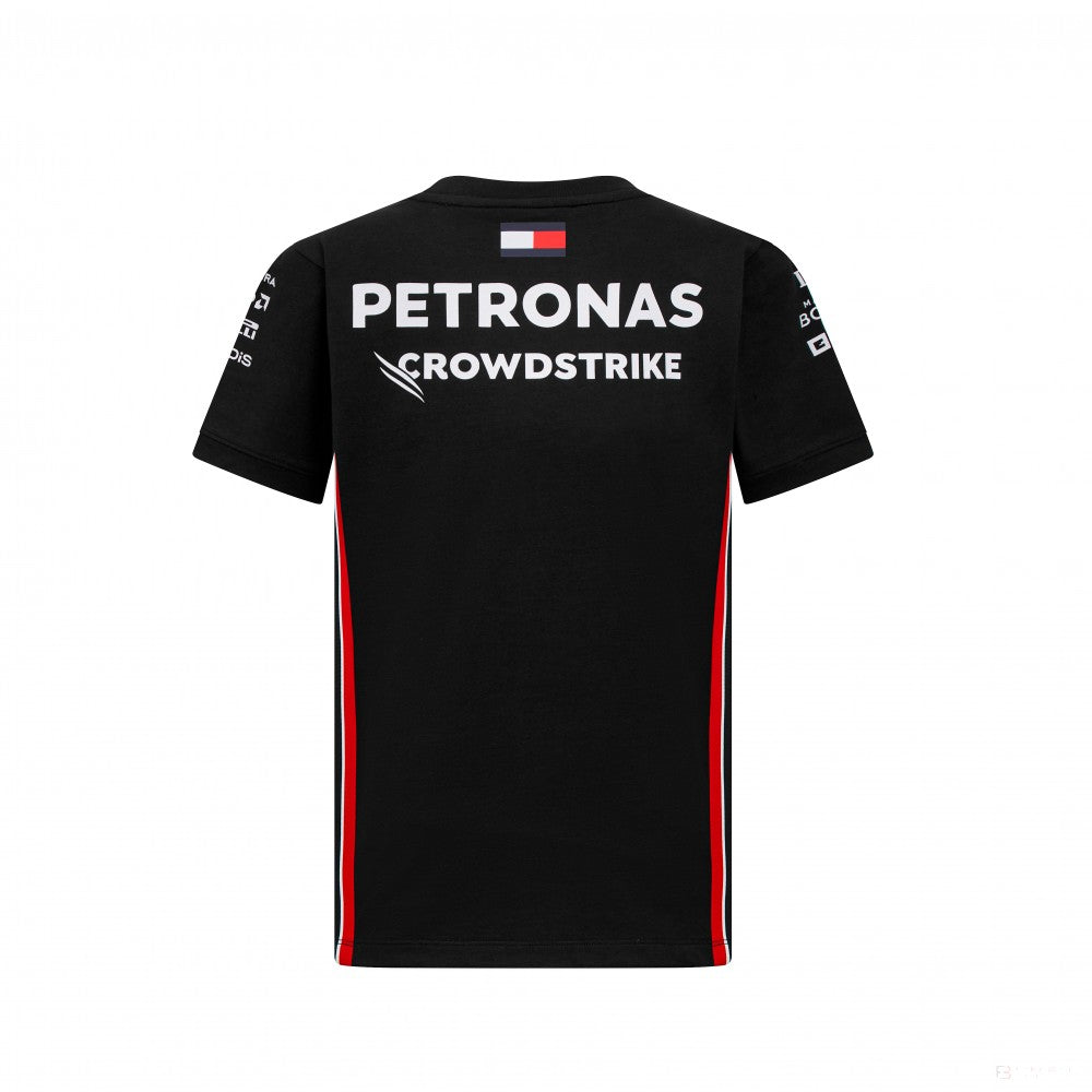 Mercedes Team, tričko řidiče, dětské černé, 2023 - FansBRANDS®