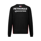 Mercedes Team, Pánské tričko s dlouhým rukávem Driver, černá, 2023