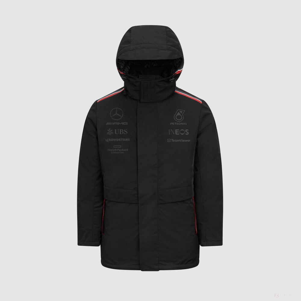 Mercedes Team, zimní bunda, černá, 2023 - FansBRANDS®