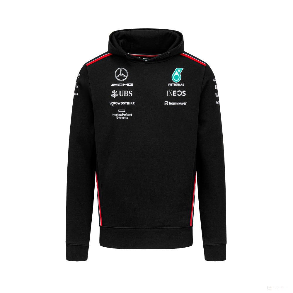 Mercedes Team, mikina, černá, 2023 - FansBRANDS®