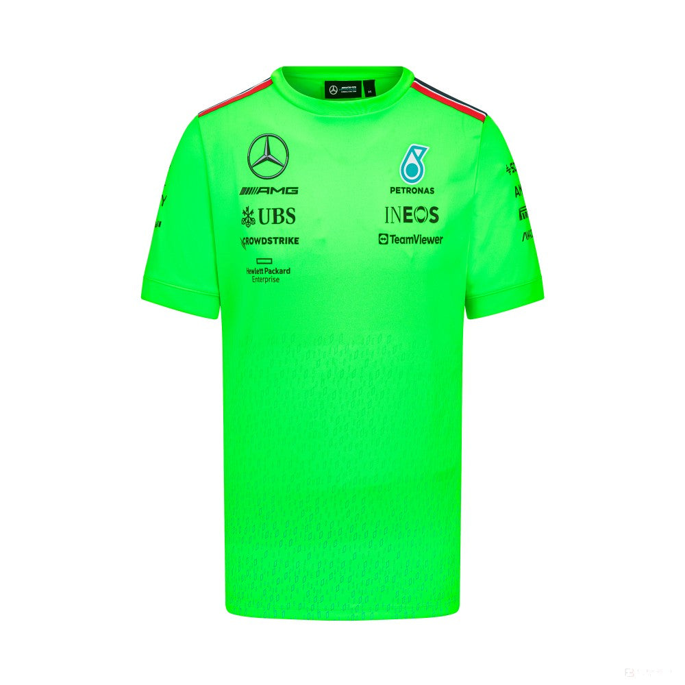 Mercedes Team, Set Up T-shirt green, 2023