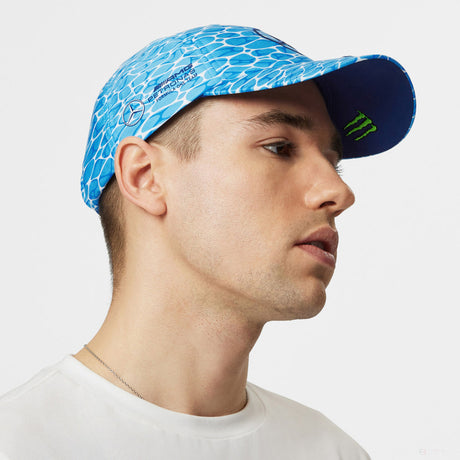 Team Mercedes, SE George Russell cap, No Diving, blue, 2023 - FansBRANDS®