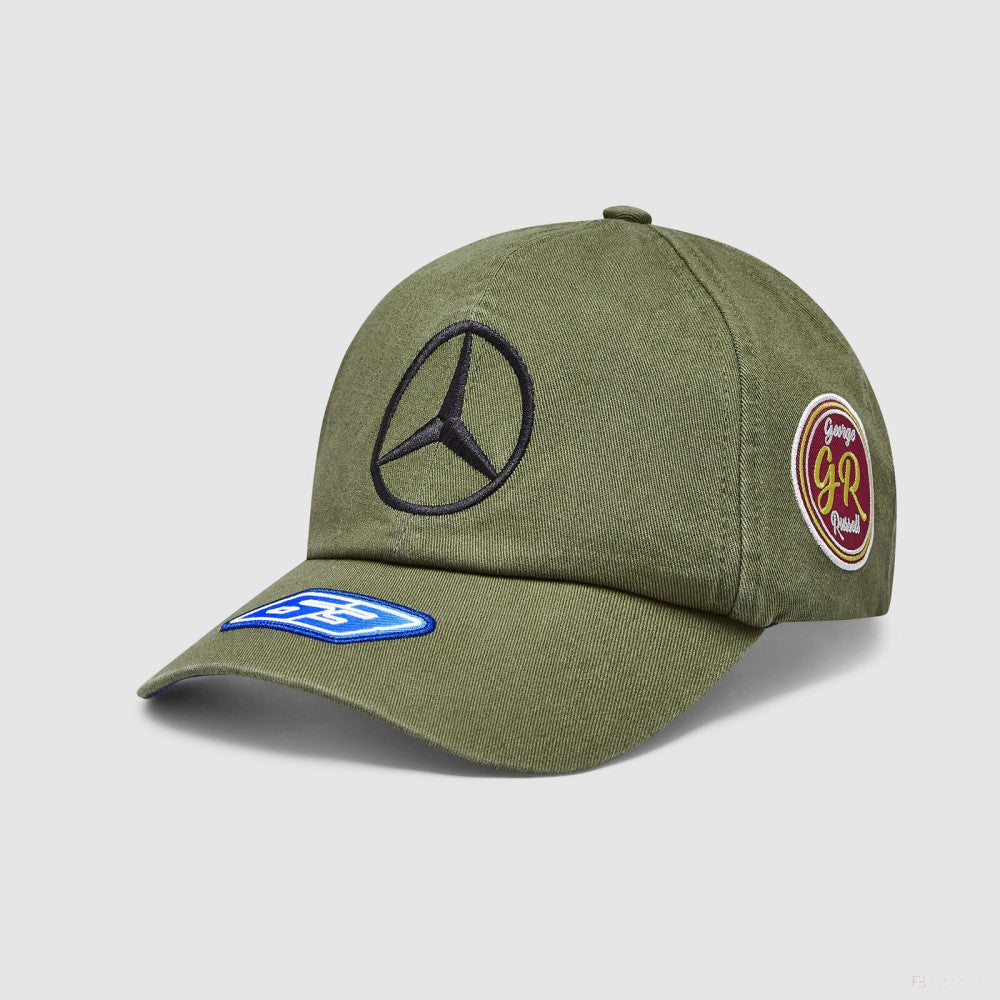 Kšiltovka Mercedes Team SE George Russell, Vintage Find, Green, 2023 - FansBRANDS®