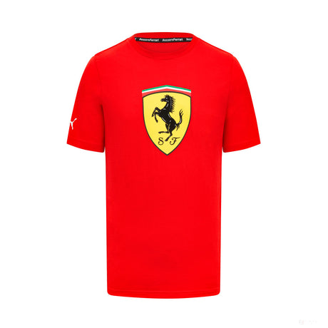 Ferrari t-shirt, Puma, large shield, red - FansBRANDS®