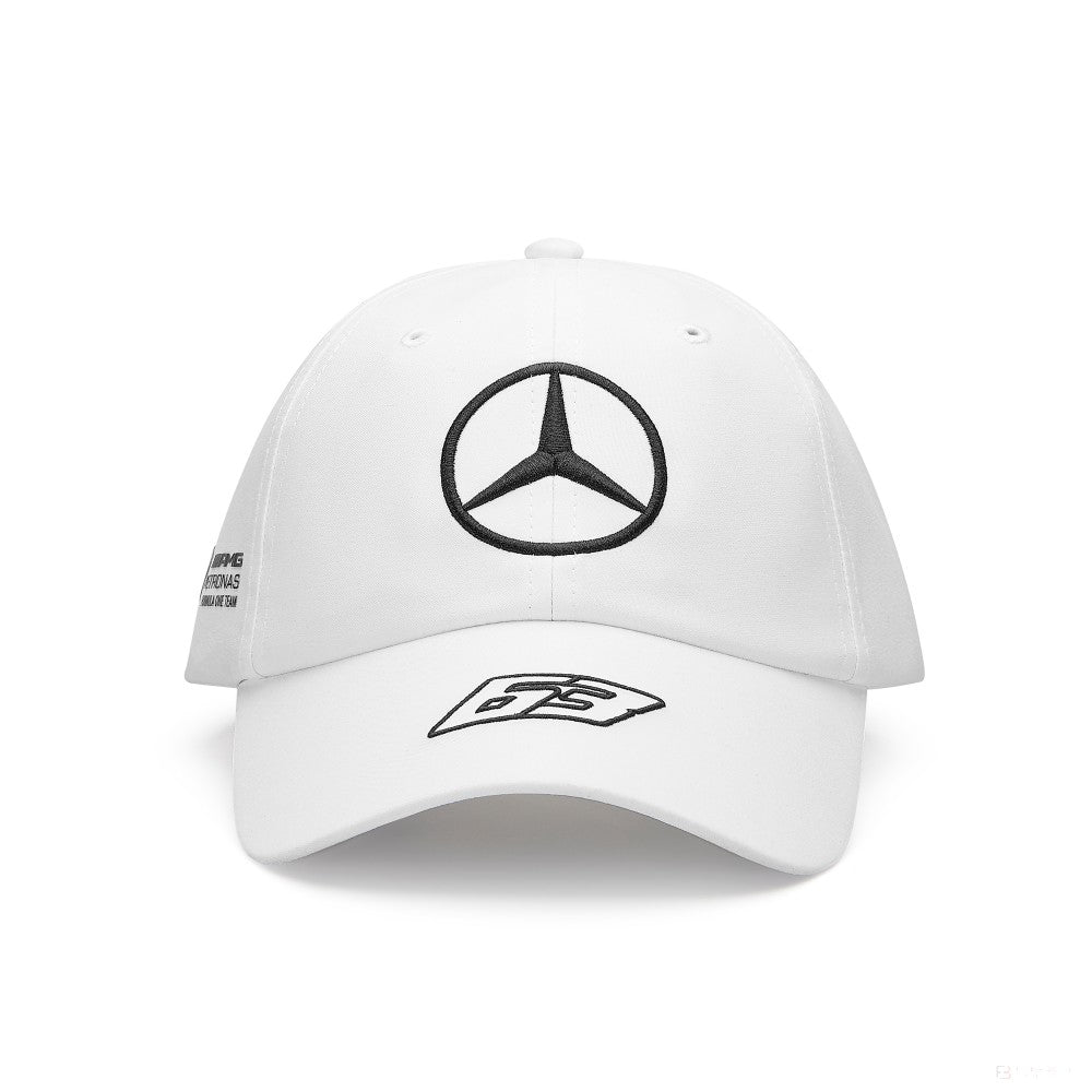 Mercedes Team, George Russell řidičská čepice bílá, 2023