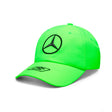 Mercedes Team, George Russell Driver cap neon green, 2023 - FansBRANDS®