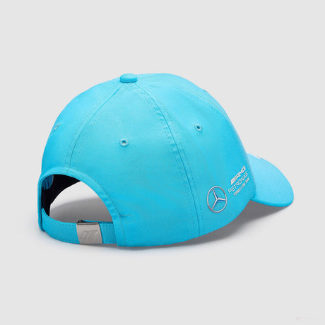 Mercedes Team, Kids George Russell baseballová čepice modrá, 2023 - FansBRANDS®