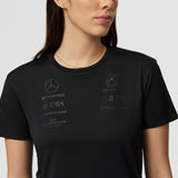 Mercedes t-shirt, womens, stealth, black - FansBRANDS®
