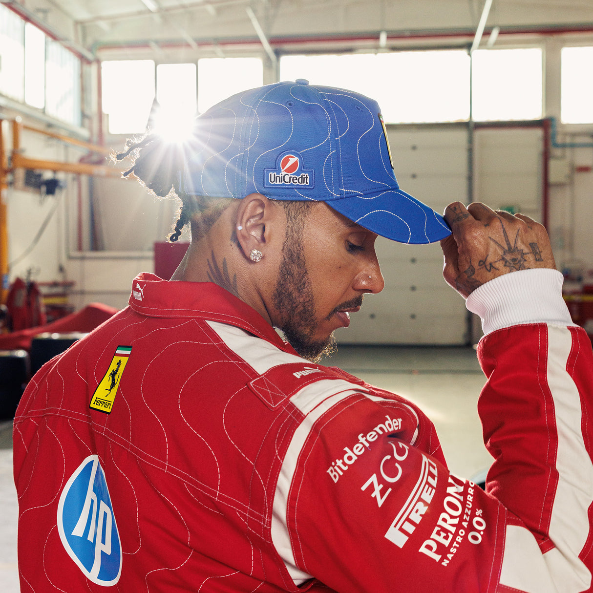 Ferrari baseballová čepice, speciální edice Monza, modrá 🔥