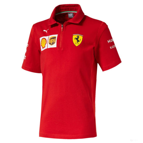 Ferrari Kids Polo, Puma, Team, Red, 2019 - FansBRANDS®