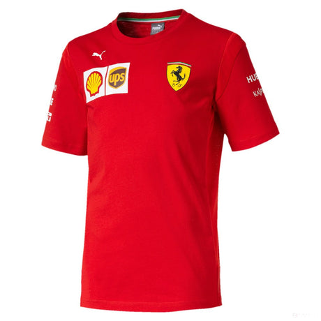 Ferrari dětské tričko, Puma, Team, červené, 2019 - FansBRANDS®