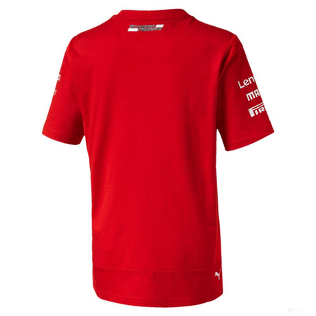 Ferrari dětské tričko, Puma, Team, červené, 2019 - FansBRANDS®