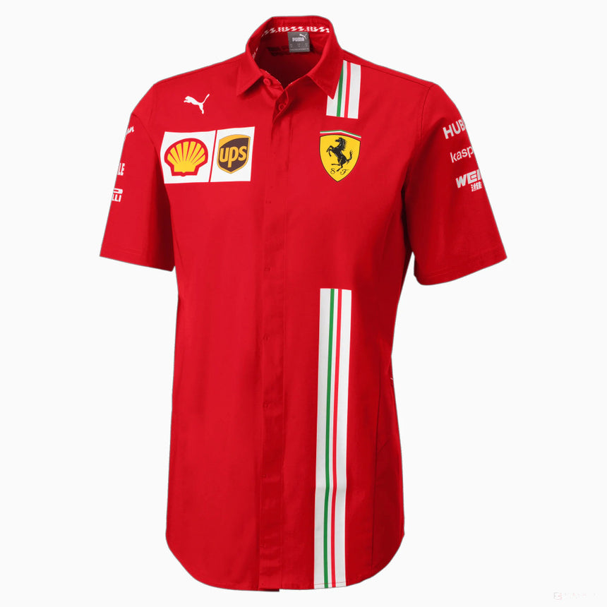 Košile Ferrari, Puma Team, červená, 20/21 - FansBRANDS®