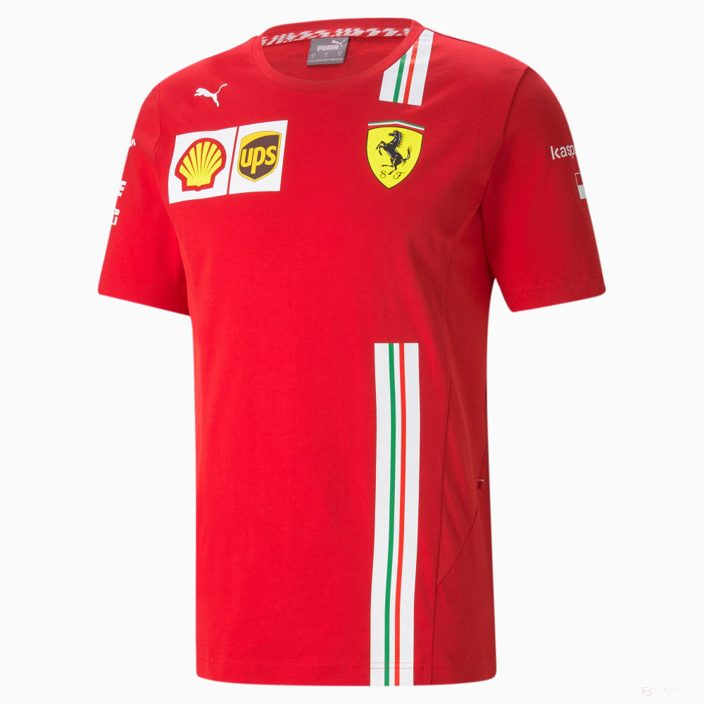 Ferrari tričko, Puma Charles Leclerc, červené, 20/21 - FansBRANDS®