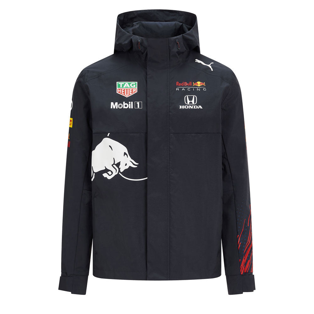 Červená Býčí Bunda do Deště, Puma Tým, Modrá, 2021