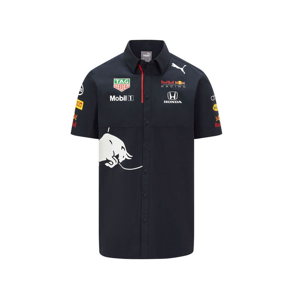 Red Bull Shirt, Puma Team, blau, 2021