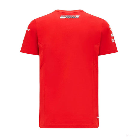 Ferrari tričko, Puma Carlos Sainz, červené, 2021 - FansBRANDS®