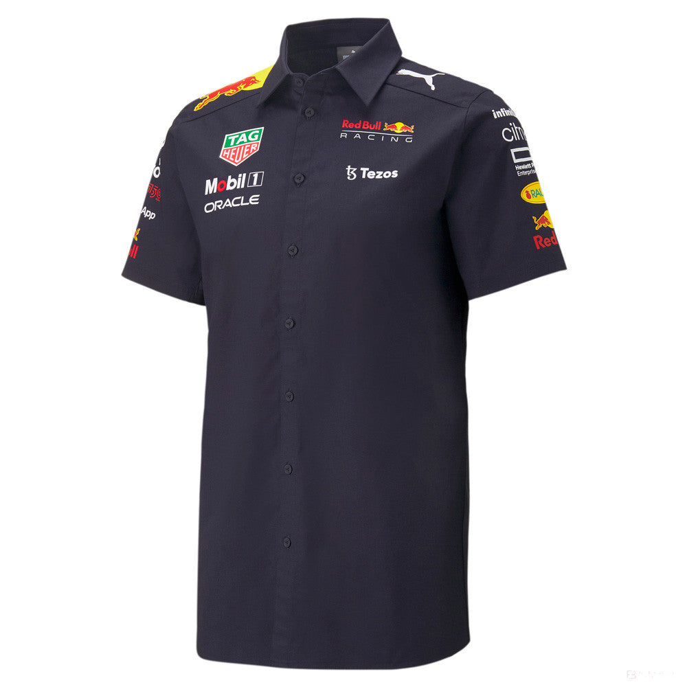 Týmová košile Red Bull, modrá, 2022