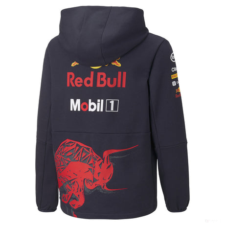Dětská mikina Red Bull Team, modrá, 2022