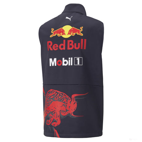Týmová vesta Red Bull, modrá, 2022