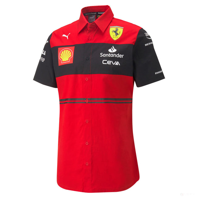 Týmové tričko Puma Ferrari, červené, 2022 - FansBRANDS®